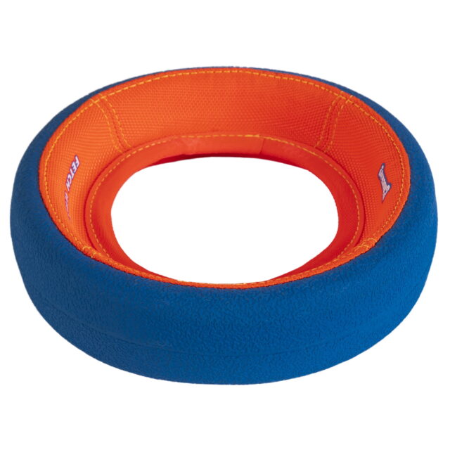 Chuckit! Fetch Wheel Outdoor Canvas Nylon Dog Toy Small for Small Dogs Orange Pack of 1