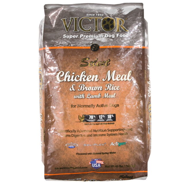 Victor Select Chicken Meal & Brown Rice Formula Dry Dog Food