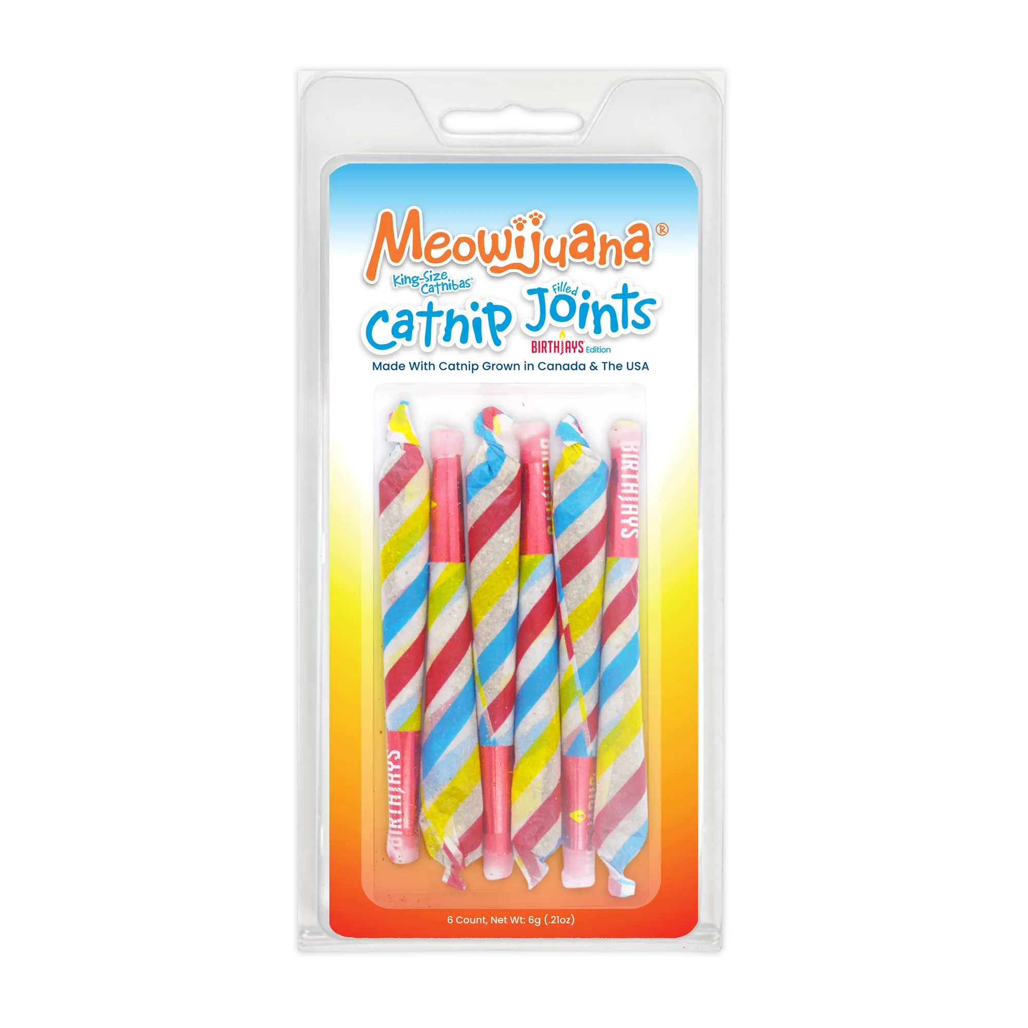 Birthjays Party-Size Catnip Joints