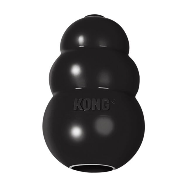 KONG Extreme Natural Rubber Dog Toy Black Small