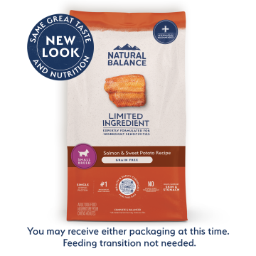 Natural Balance Limited Ingredient Grain-Free Salmon & Sweet Potato Small Breed Bites Dry Dog Food