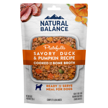 Platefulls Homestyle Savory Duck & Pumpkin Recipe Wet Dog Food