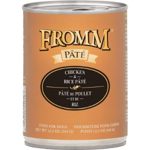 Fromm Chicken & Rice Pate 12.2oz