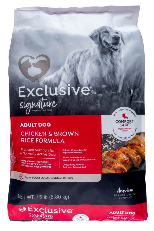 Exclusive Signature Adult Chicken & Brown Rice Dry Dog Food