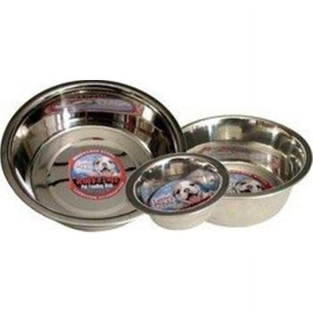 Loving Pets Traditional Stainless Steel Dog Bowl Silver 1ea/2 qt