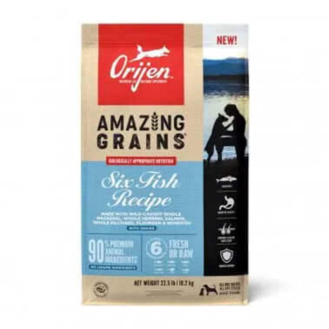 Orijen® Amazing Grains Six Fish Recipe Dry Dog Food