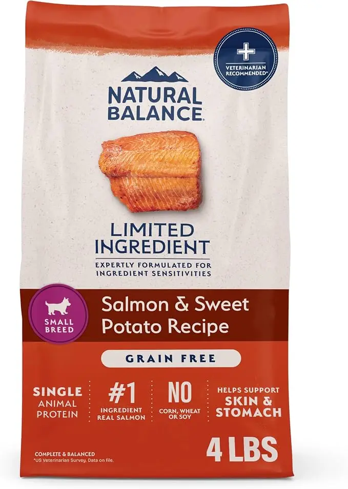 Natural Balance LID Grain-Free Small Breed Salmon & Sweet Potato Recipe - Image 3