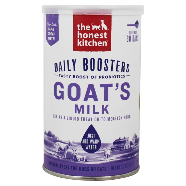 The Honest Kitchen Goat s Milk Probiotics Daily Booster Powder for Dogs & Cats 5.2 oz.