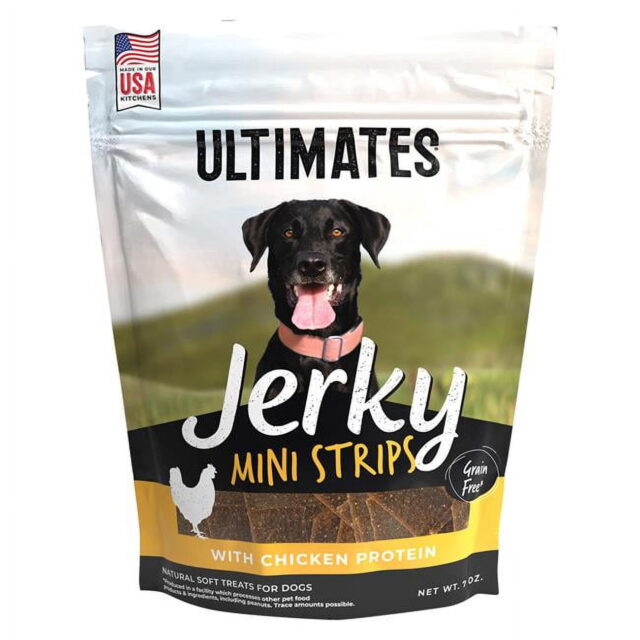 Ultimates Jerky Mini Strips Dog Treats Chicken 1ea/7 oz