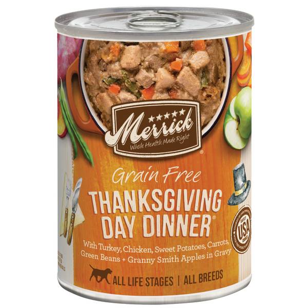 Grain-Free Thanksgiving Day Dinner Recipe Wet Dog Food