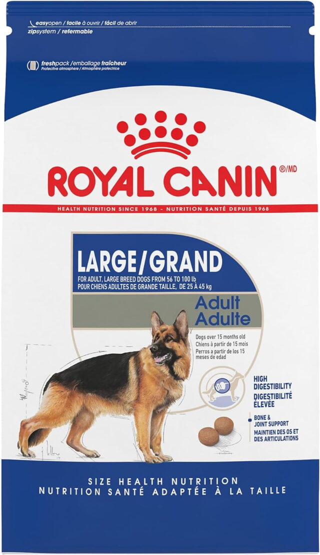 Royal Canin Large Adult Dry Dog Food for Older Dogs 30 lb bag