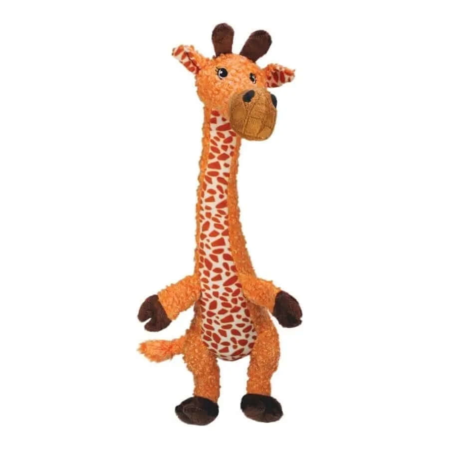 KONG Shakers Giraffe Dog Toy – Orange