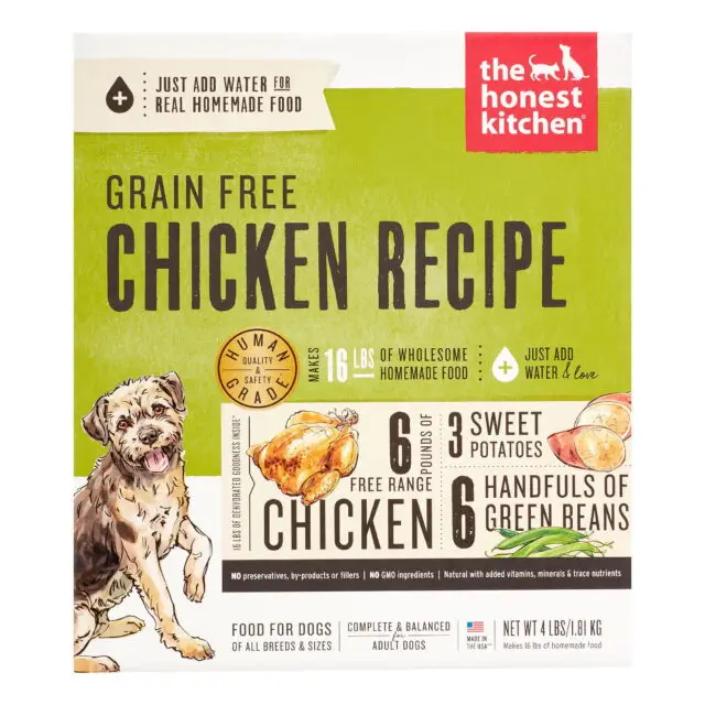 The Honest Kitchen Grain Free Chicken Recipe Dog Food