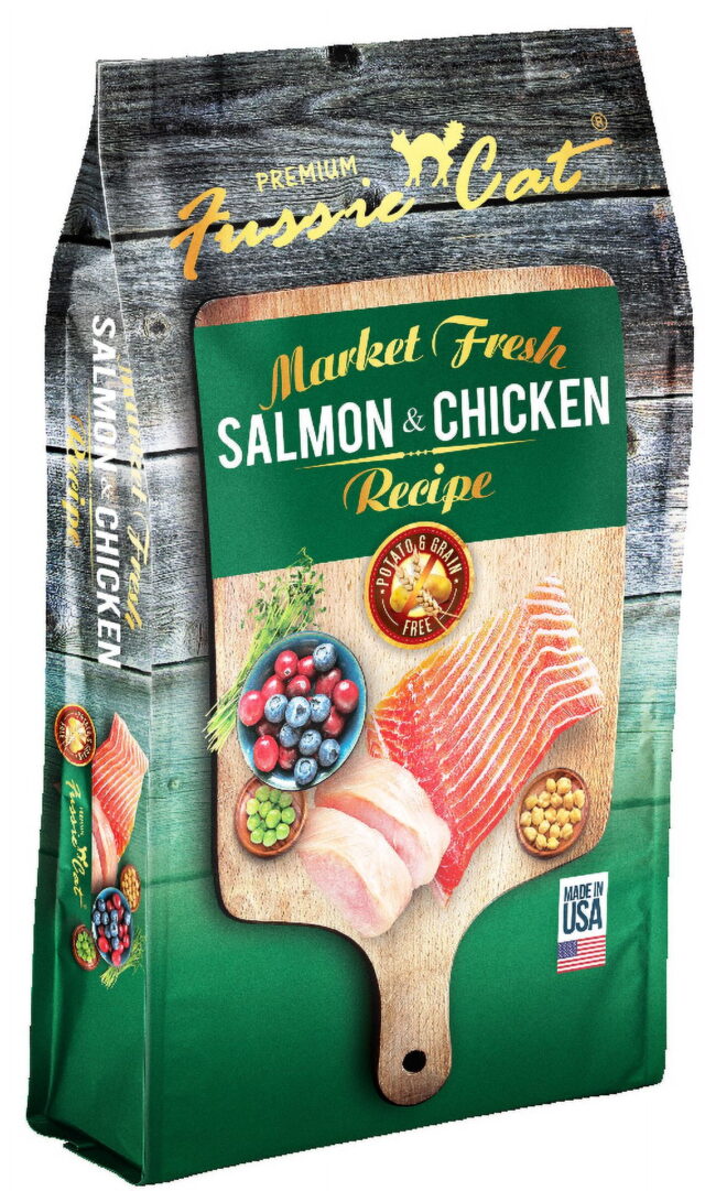 Fussie Cat Market Fresh Salmon & Chicken Dry Cat Food