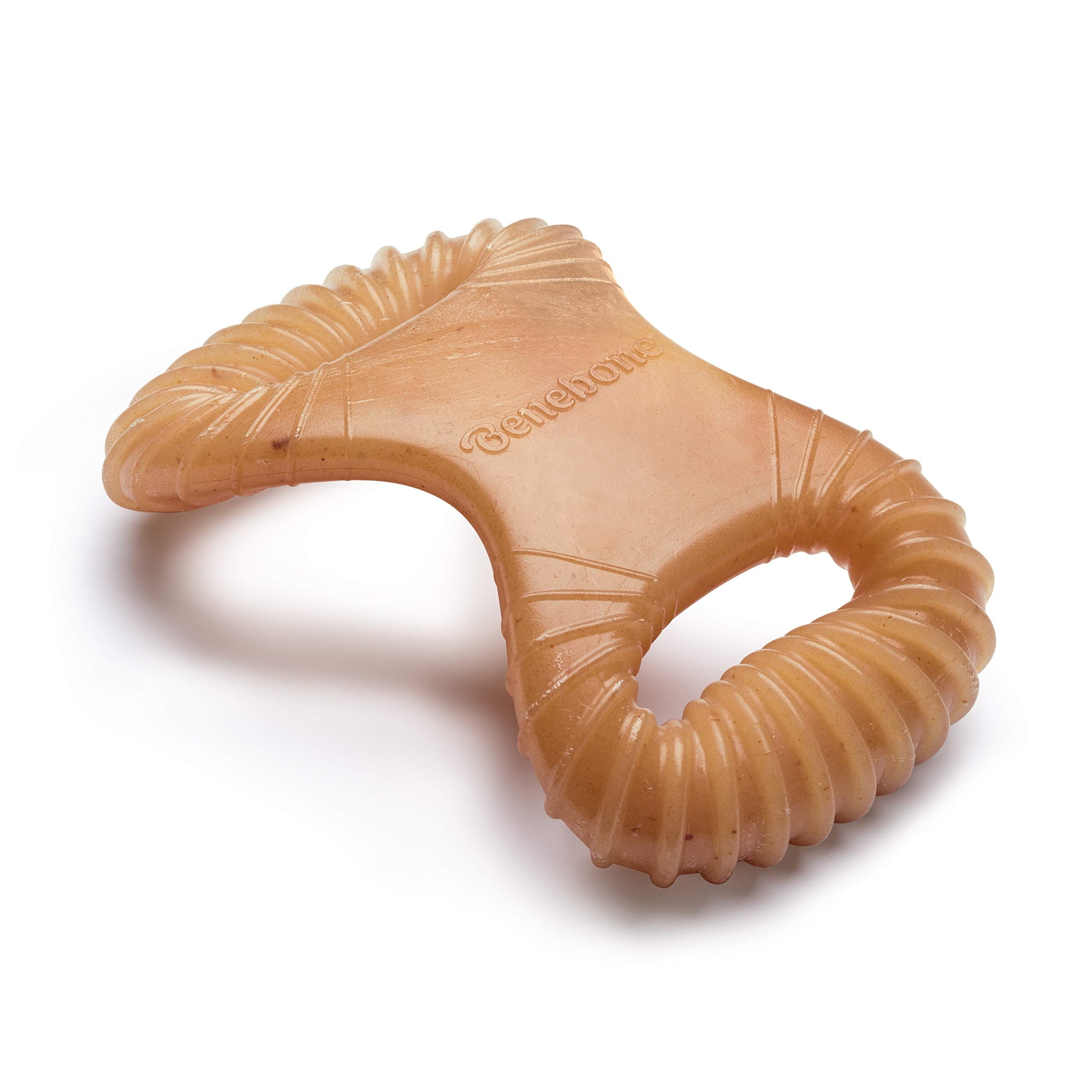 Benebone Dental Durable Dog Chew Toy for Aggressive Chewers Real Chicken Made in USA Small