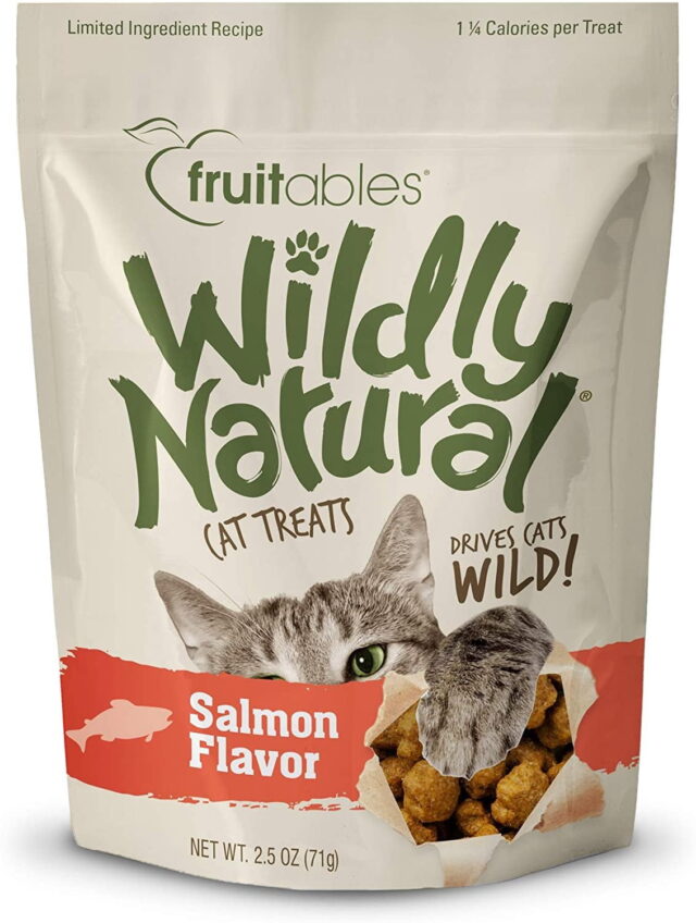 Fruitables Wildly Natural Cat Treats Salmon 2.5oz