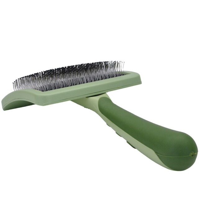 Coastal – Safari – Curved Firm Slicker Dog Brush No Color Medium (6.75 L x 4.25 W)