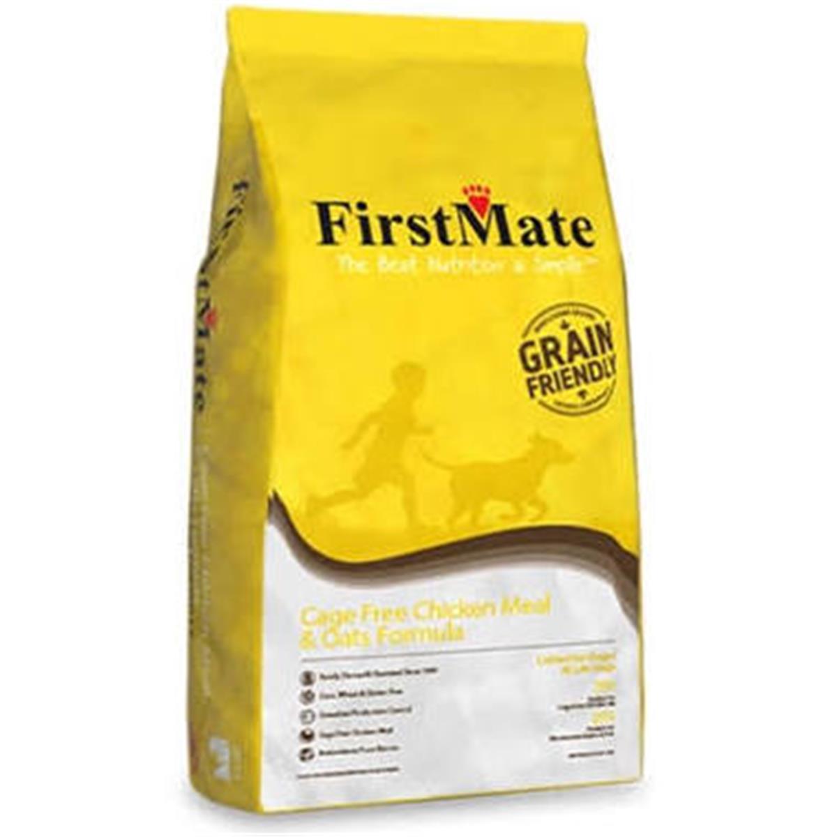 FirstMate Grain Friendly Cage Free Chicken Meal & Oats Dry Dog Food