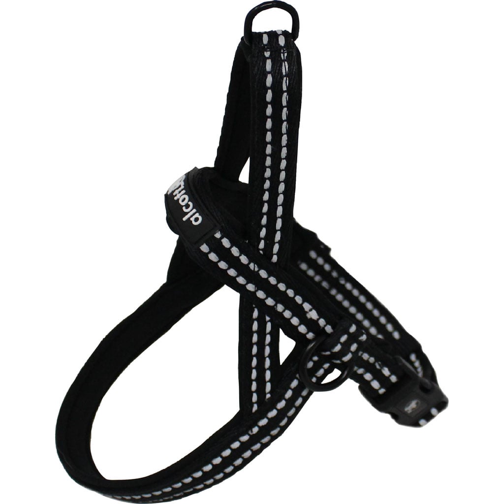 NOR HNS MD BK Rope Norwegian Harness – Bright Black – Medium – Case of 12