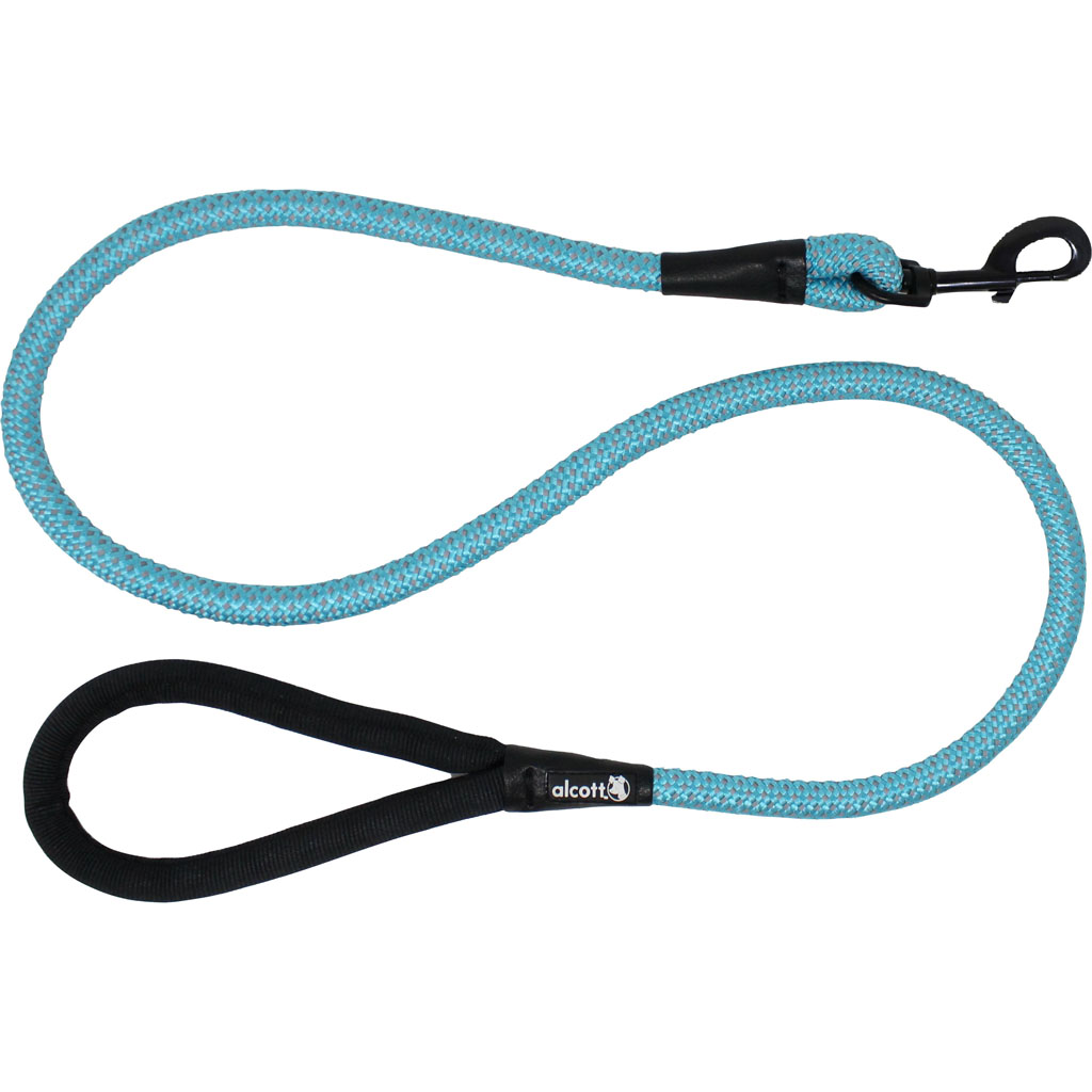 RL OS BL Rope Leash – Bright Blue – Large – Case of 12