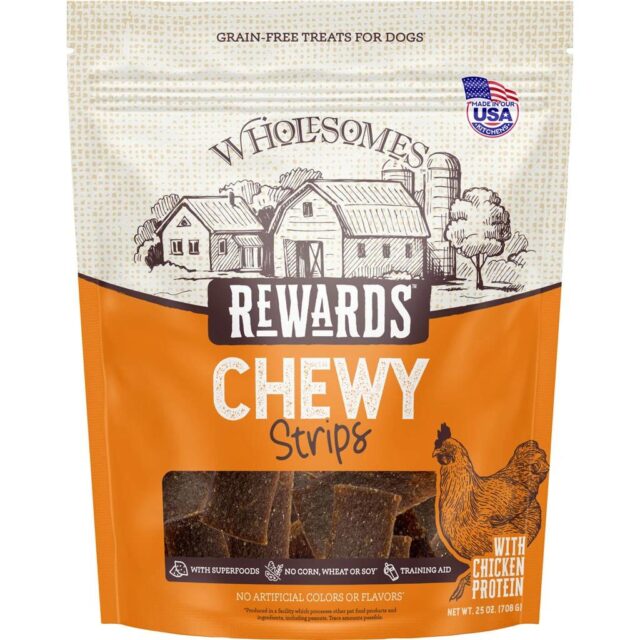 25 oz Rewards Chewy Strips, Chicken