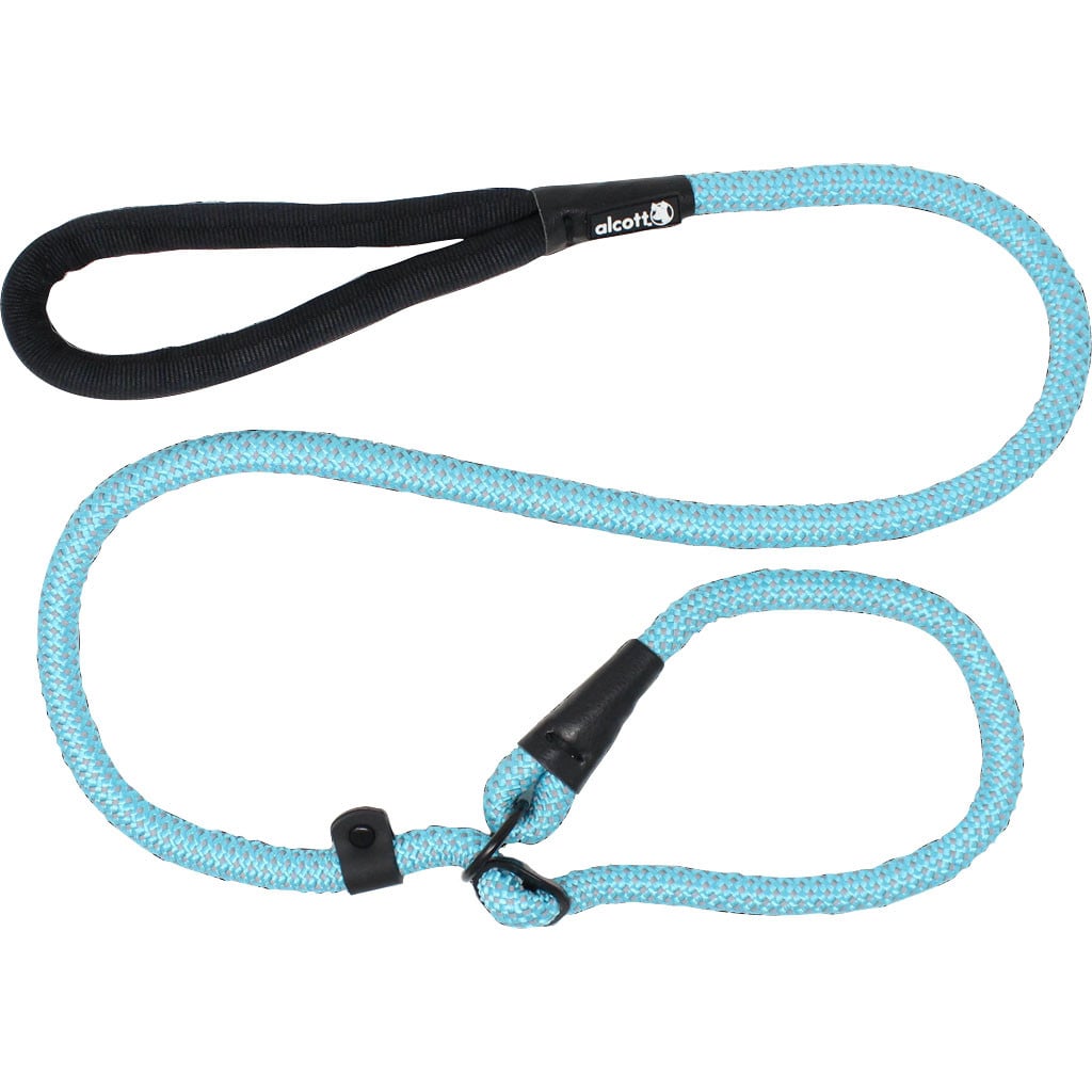 SL OS BL 5 ft. x 3-4 in. Slip Rope Leash, Blue