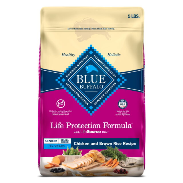Blue Buffalo LPF Small Breed Senior Chicken and Rice 5lbs