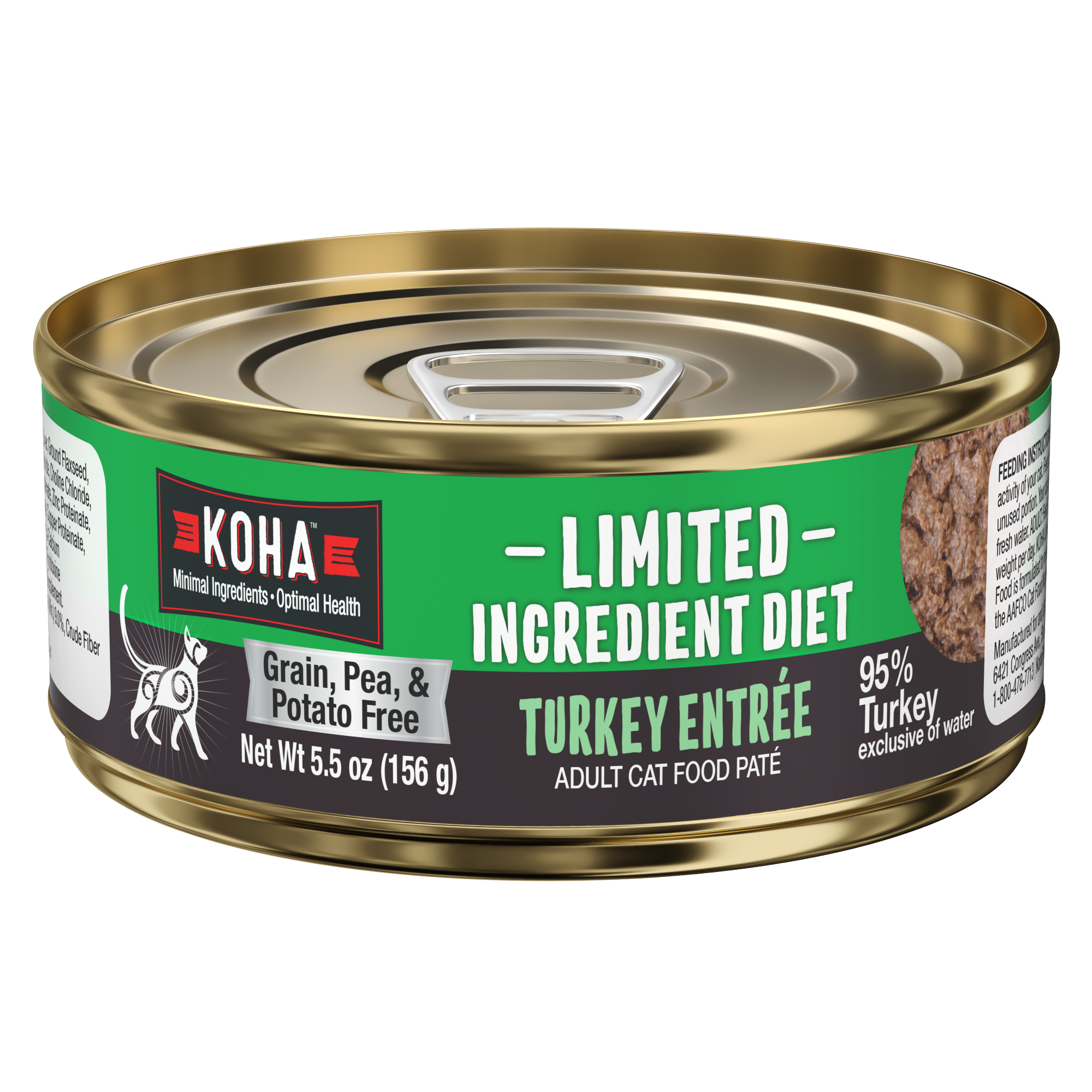 Limited Ingredient Diet Turkey Paté Wet Cat Food