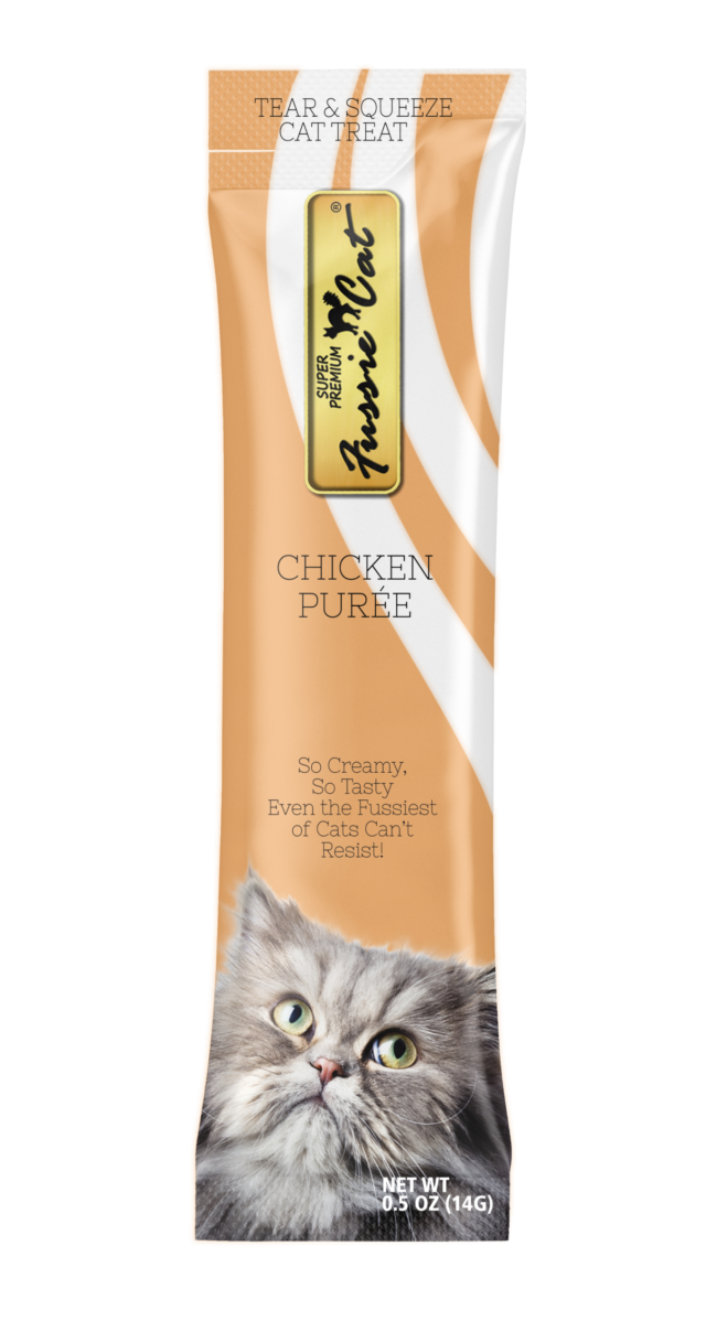 Fussie Cat Chicken Purée Cat Treat