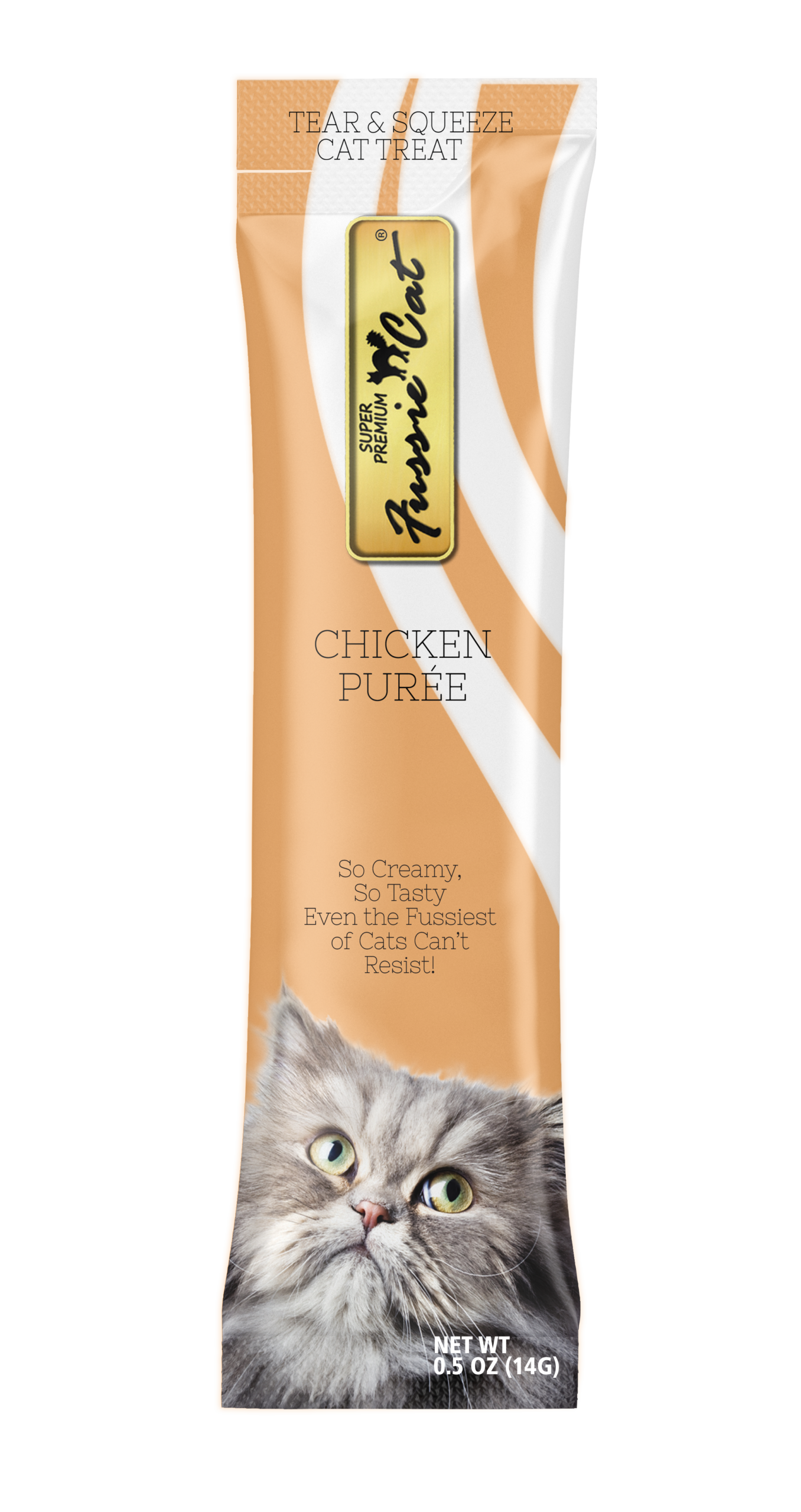 Fussie Cat Chicken Purée Cat Treat