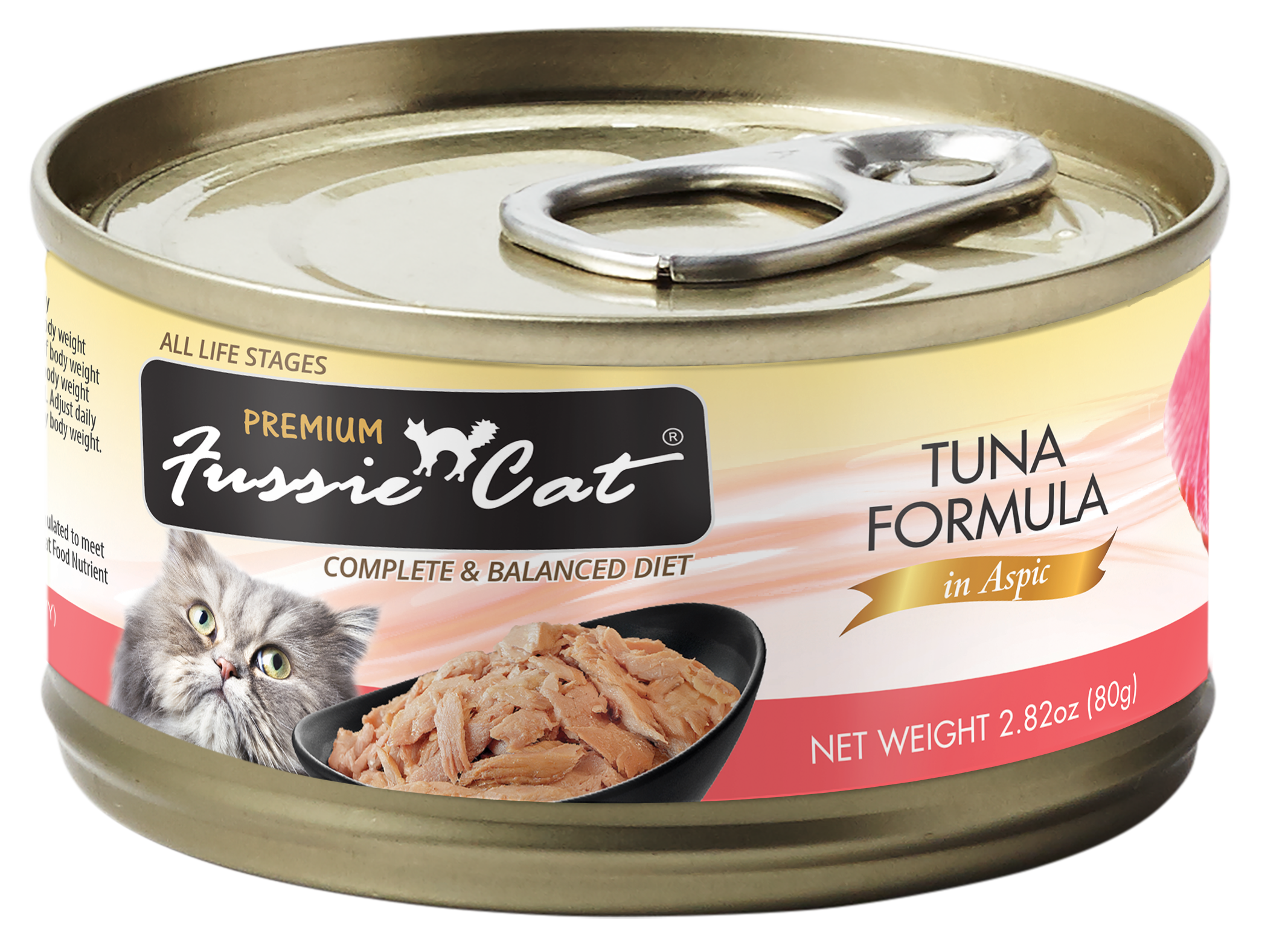 Fussie Cat Premium Tuna Formula in Aspic Grain-Free Wet Cat Food