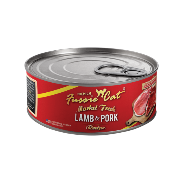 Fussie Cat Market Fresh Lamb & Pork Recipe Pâté Wet Cat Food
