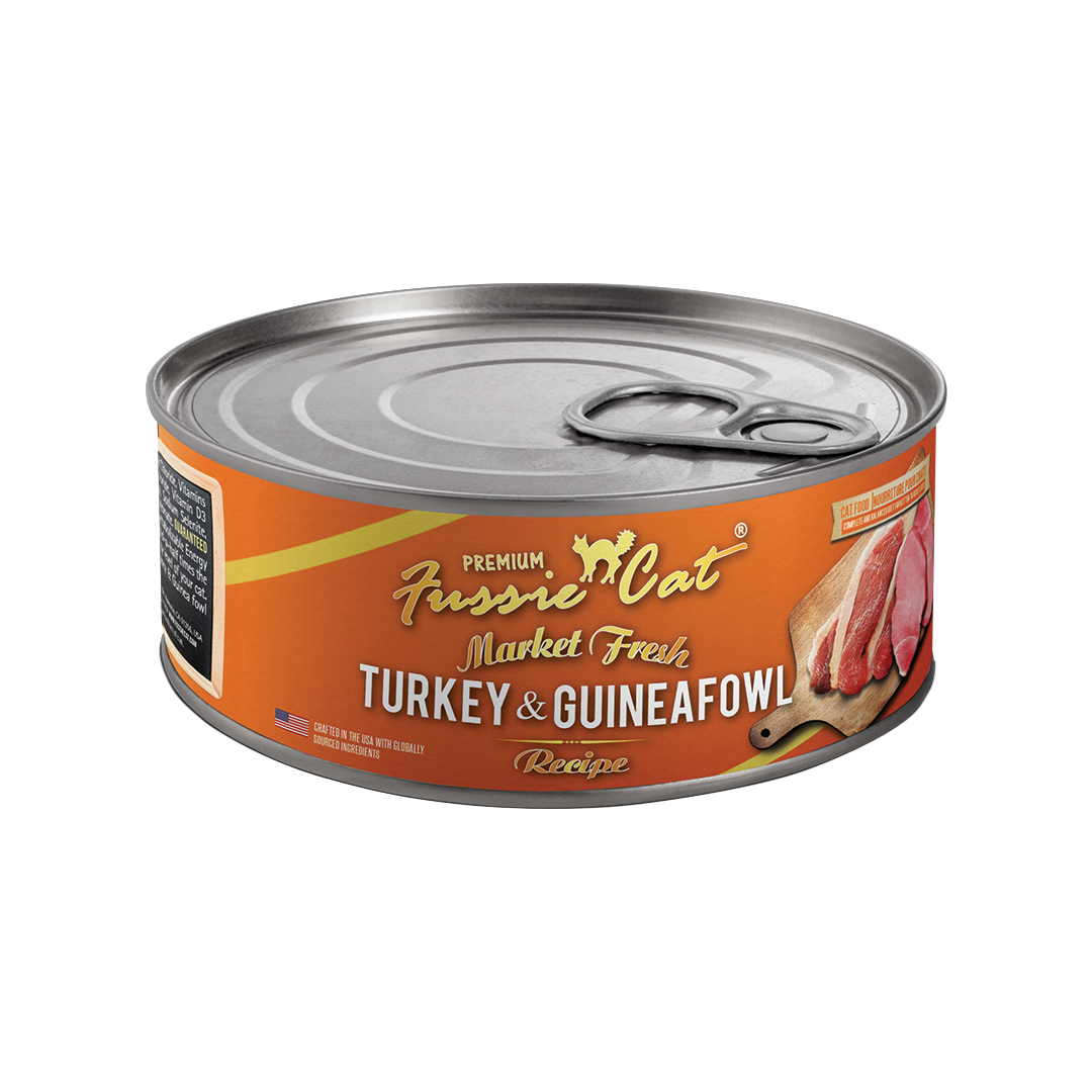 Fussie Cat Market Fresh Turkey & Guineafowl Recipe Pâté Wet Cat Food
