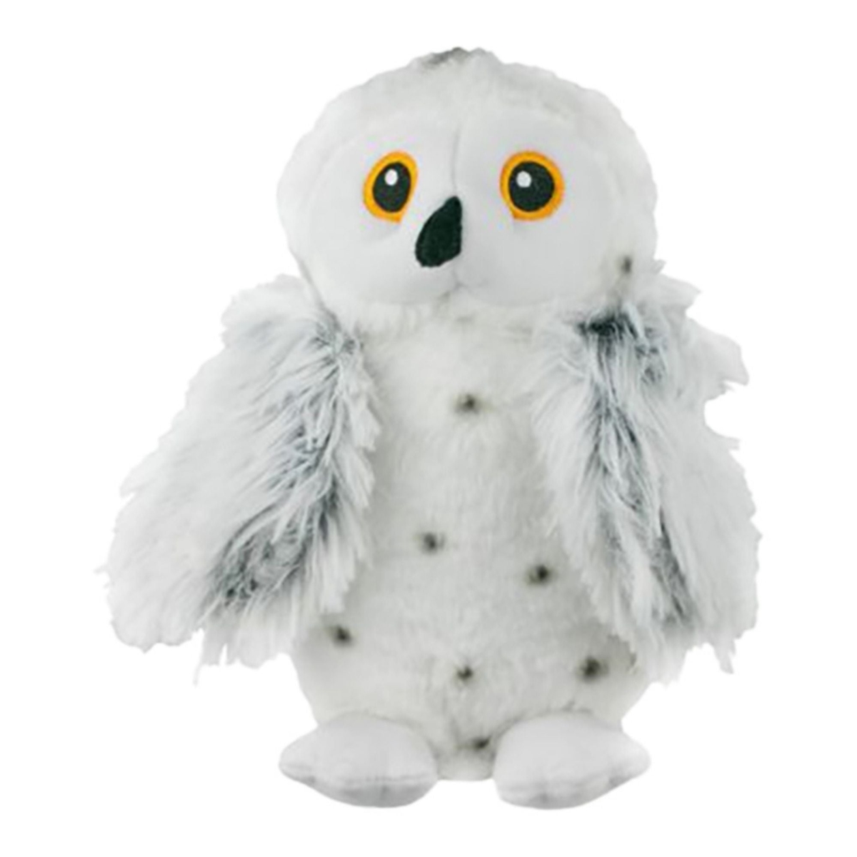 9 in. Animated Snow Owl Plush Dog Toy