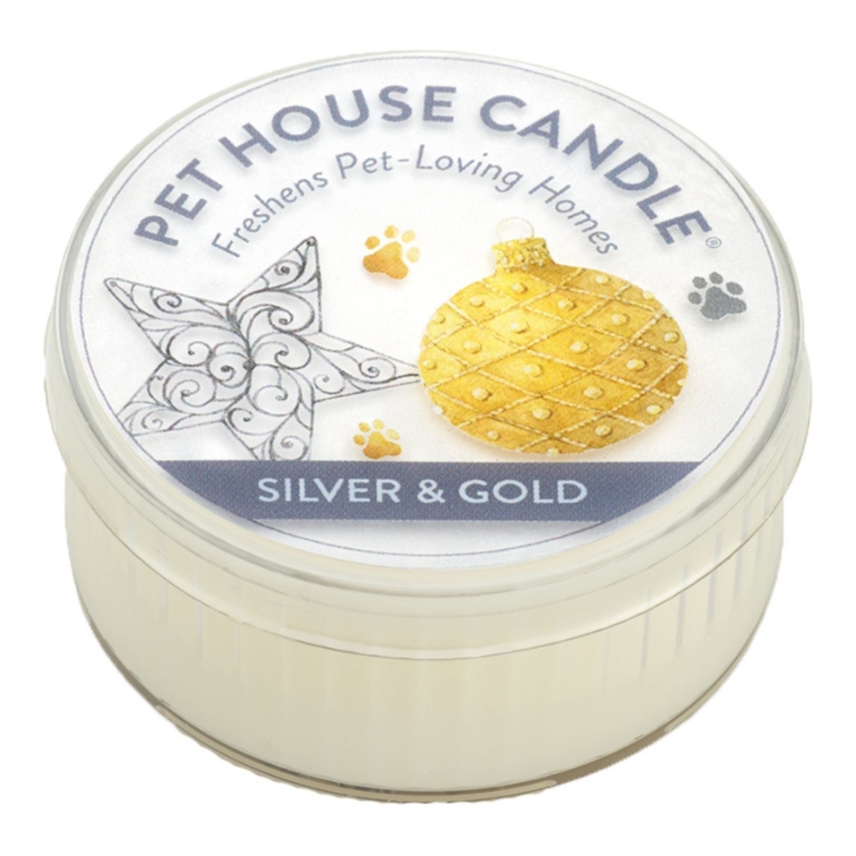 Silver & Gold Mini Candle – Case of 12