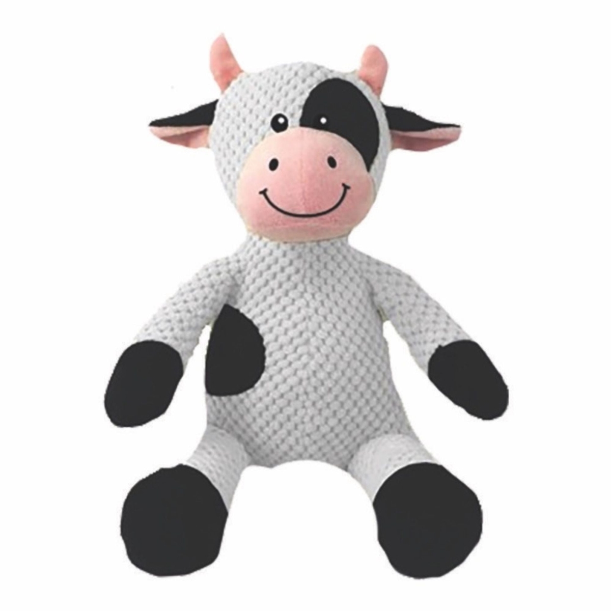 Floppy Cow Plush Dog Toy – Large