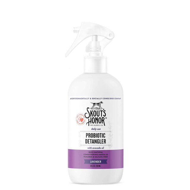 Skout’s Honor Probiotic Daily Use Happy Puppy Detangler, 8 fl. oz., 8 FZ