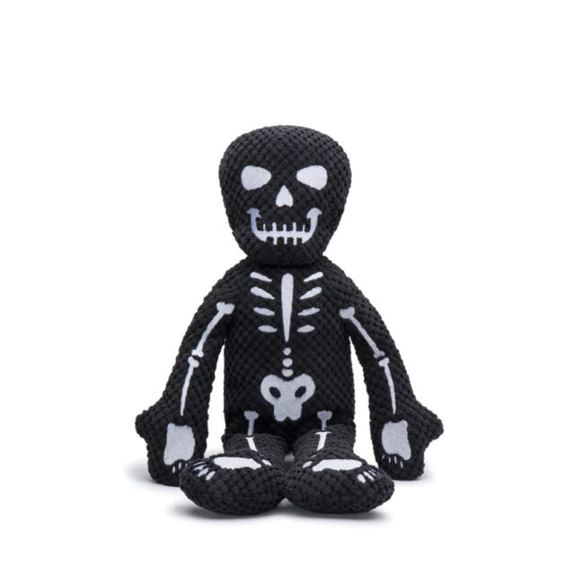 Halloween Skeleton Floppy Dog Toy – Large