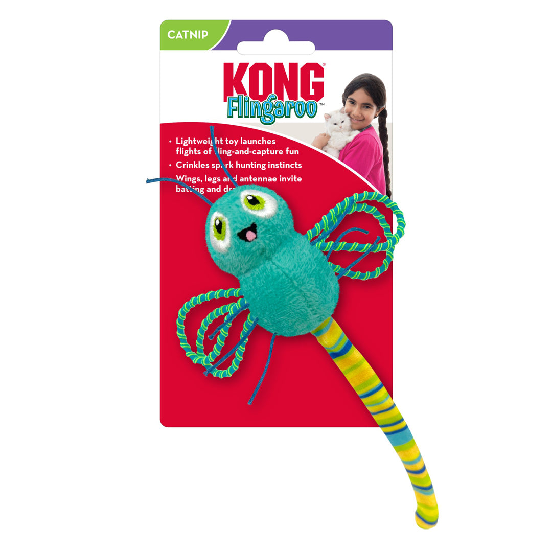 Flingaroo Dragonfly Assorted Cat Toy – One Size
