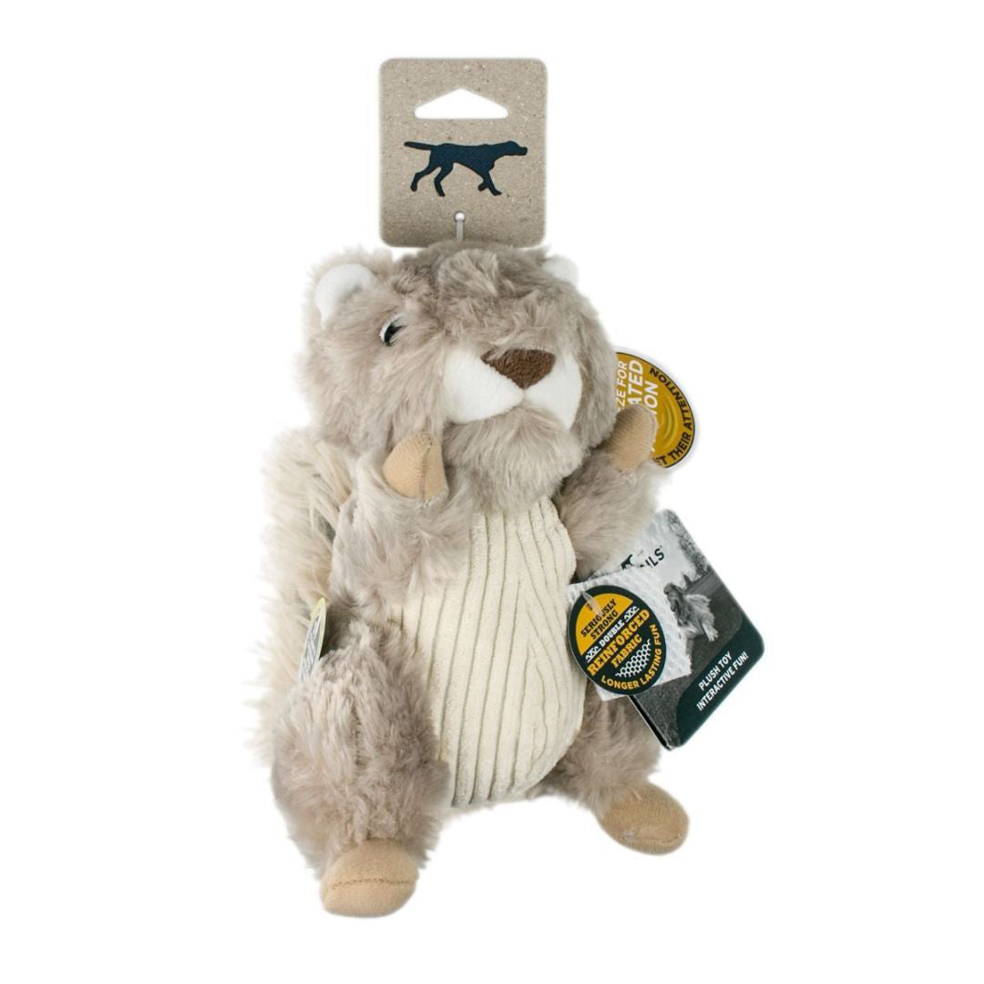 9 in. Squirrel Twitchy Tall Dog Toy