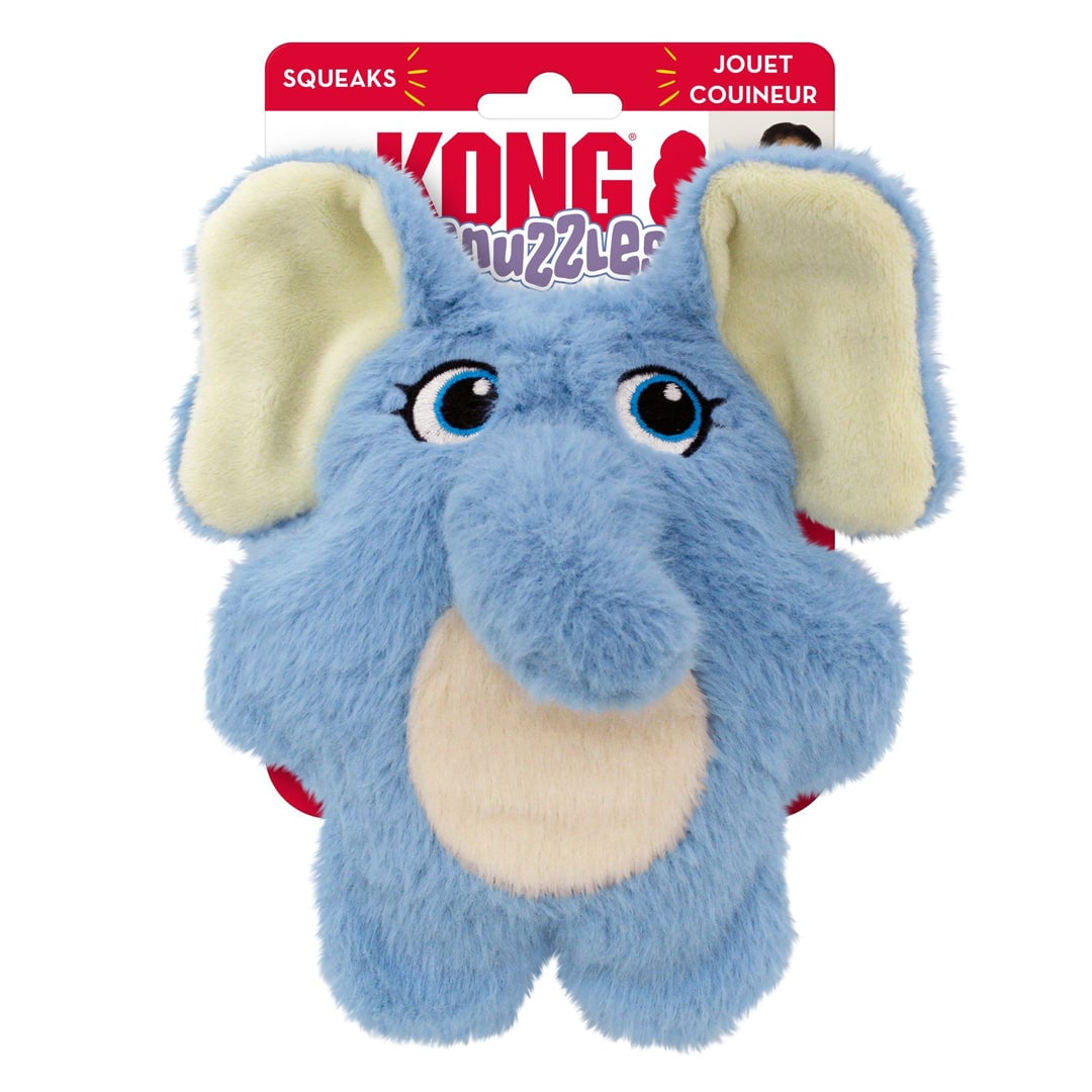KONG® Snuzzles Elephant Stuffed Dog Toy Small