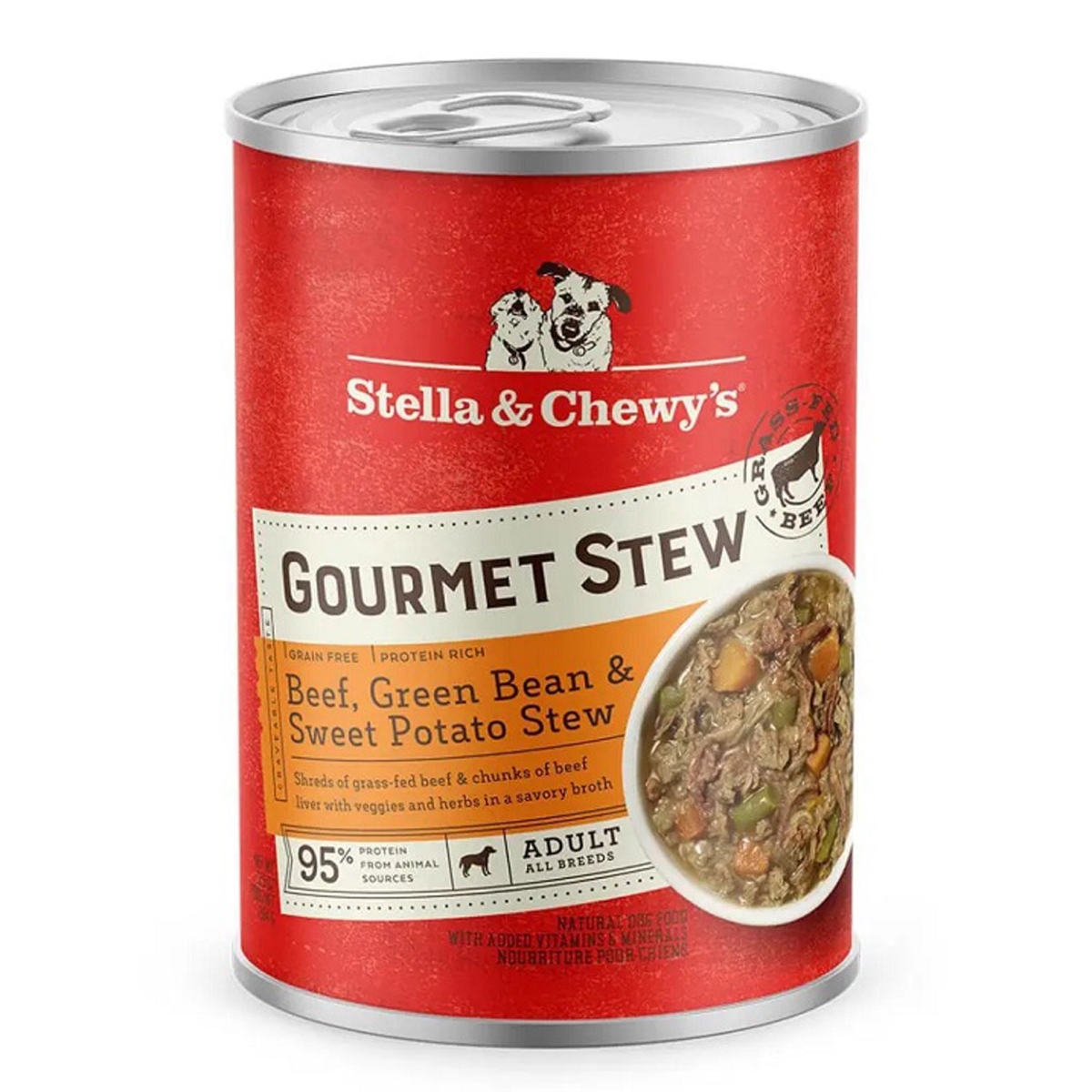Gourmet Beef, Green Bean & Sweet Potato Recipe Wet Dog Food