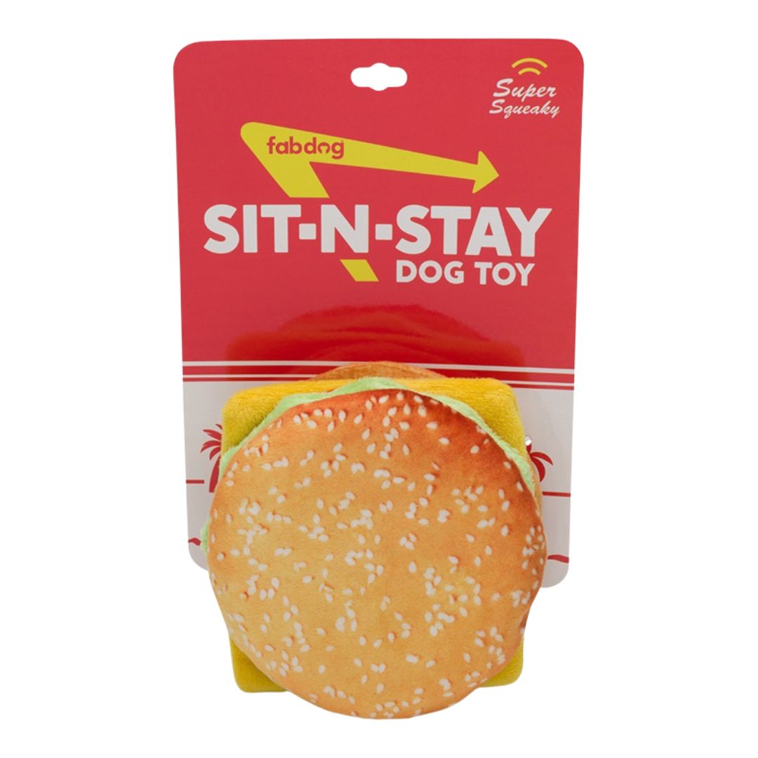 Sit N Stay Cheeseburger Pet Food