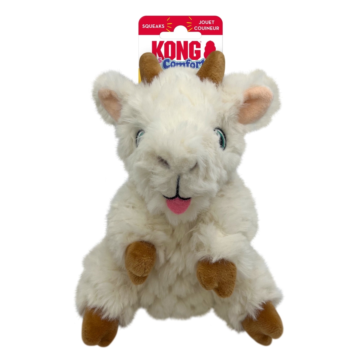 KONG Comfort Tykes Goat Dog Toy, Small