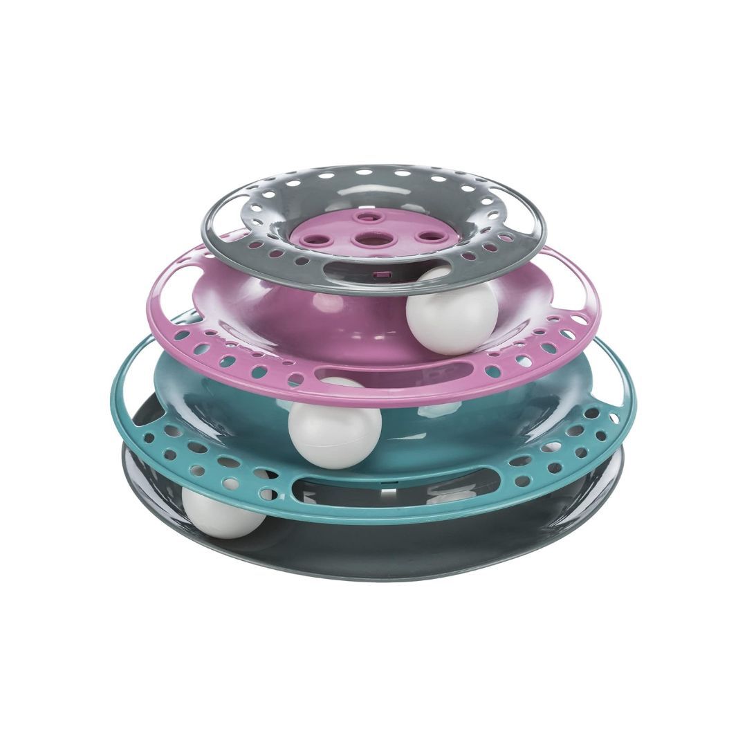 Pet Cat Kitten Ferret Catch The Balls Play Toy By Trixie