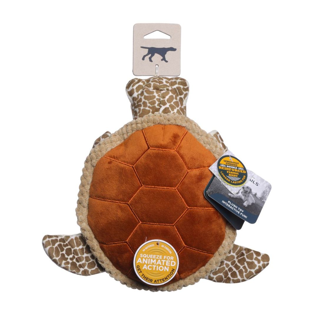 10 in. Animated Sea Turtle Dog Toy