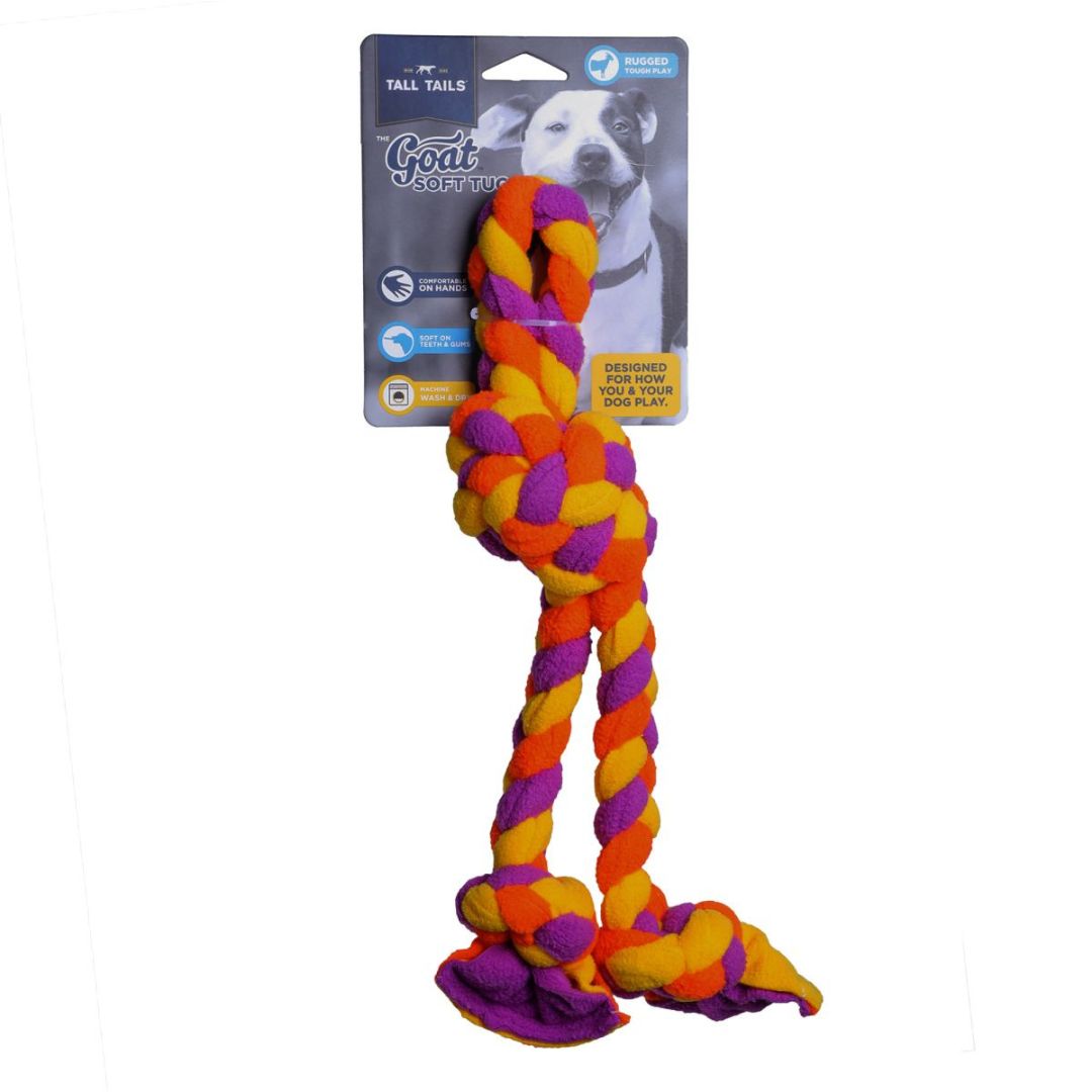 Dog Braided Fleece Tug Toy – 15 in.