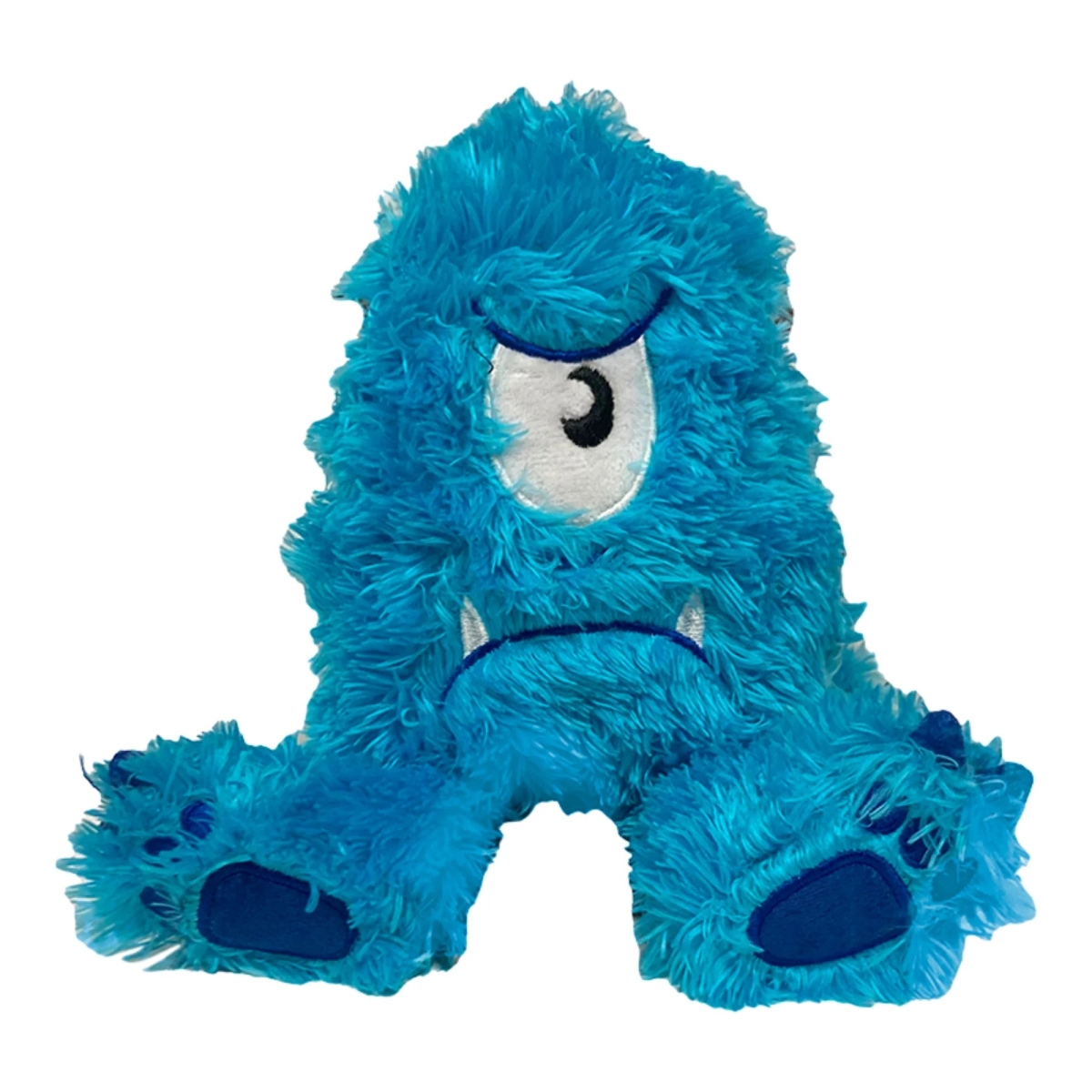 Dog Fluffy Monster Toy, Blue – Small