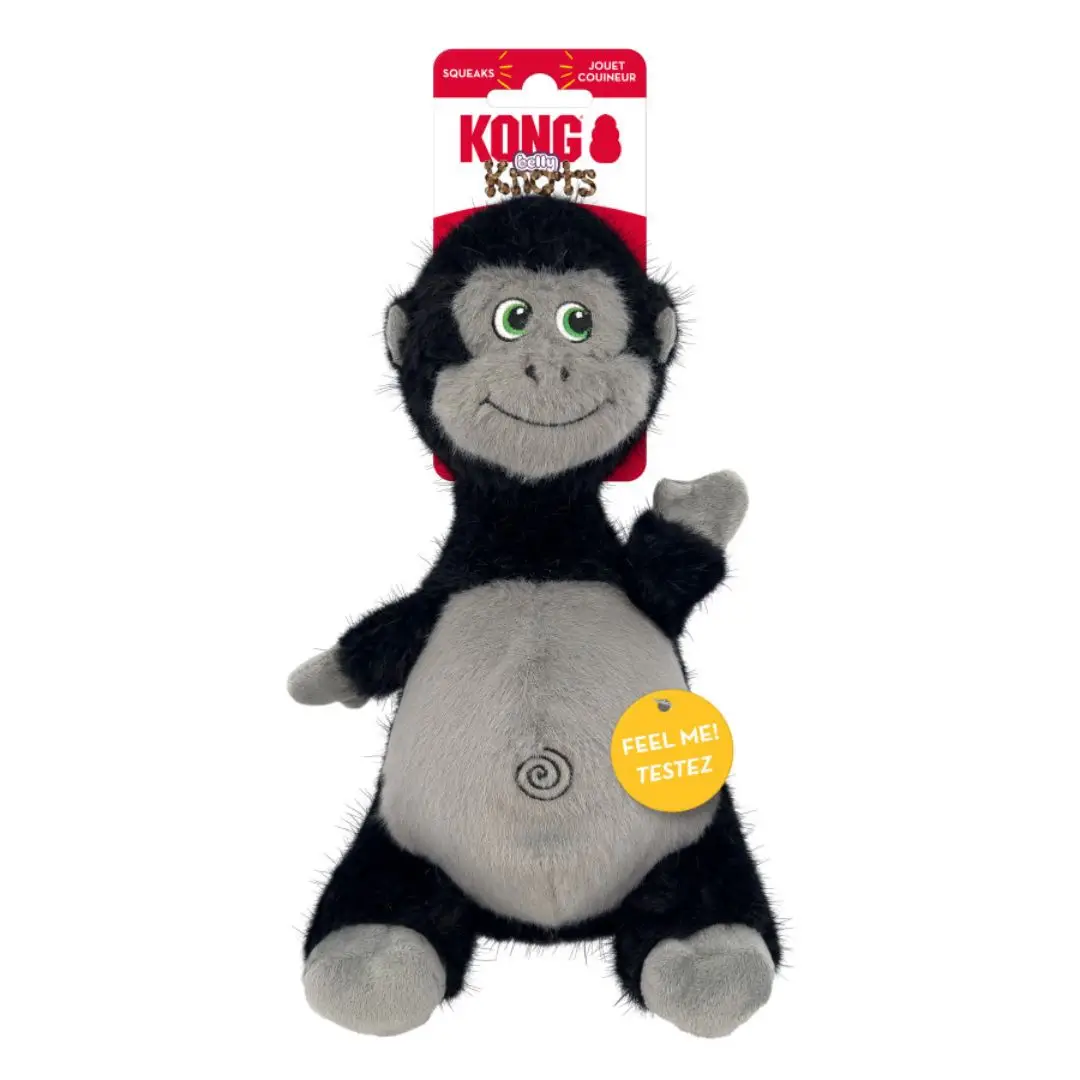 KONG Knots Belly Gorilla Dog Toy – Medium/Large