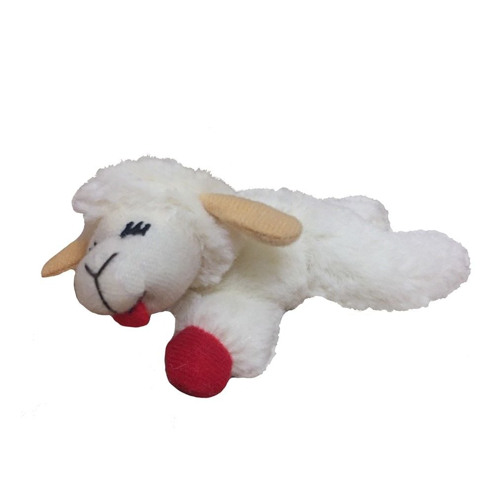 Multipet Lamb Chop Cat Toy with Catnip